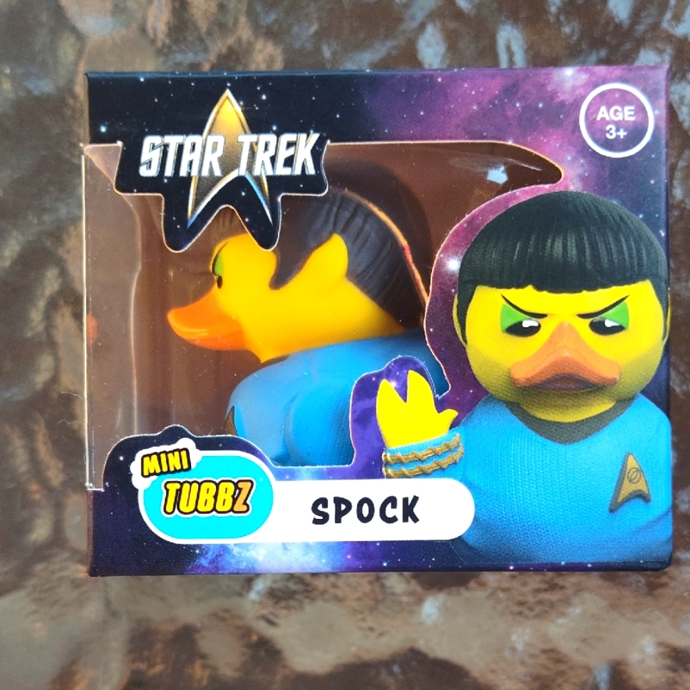 Spock from Star Trek Mini TUBBZ Collectible Duck